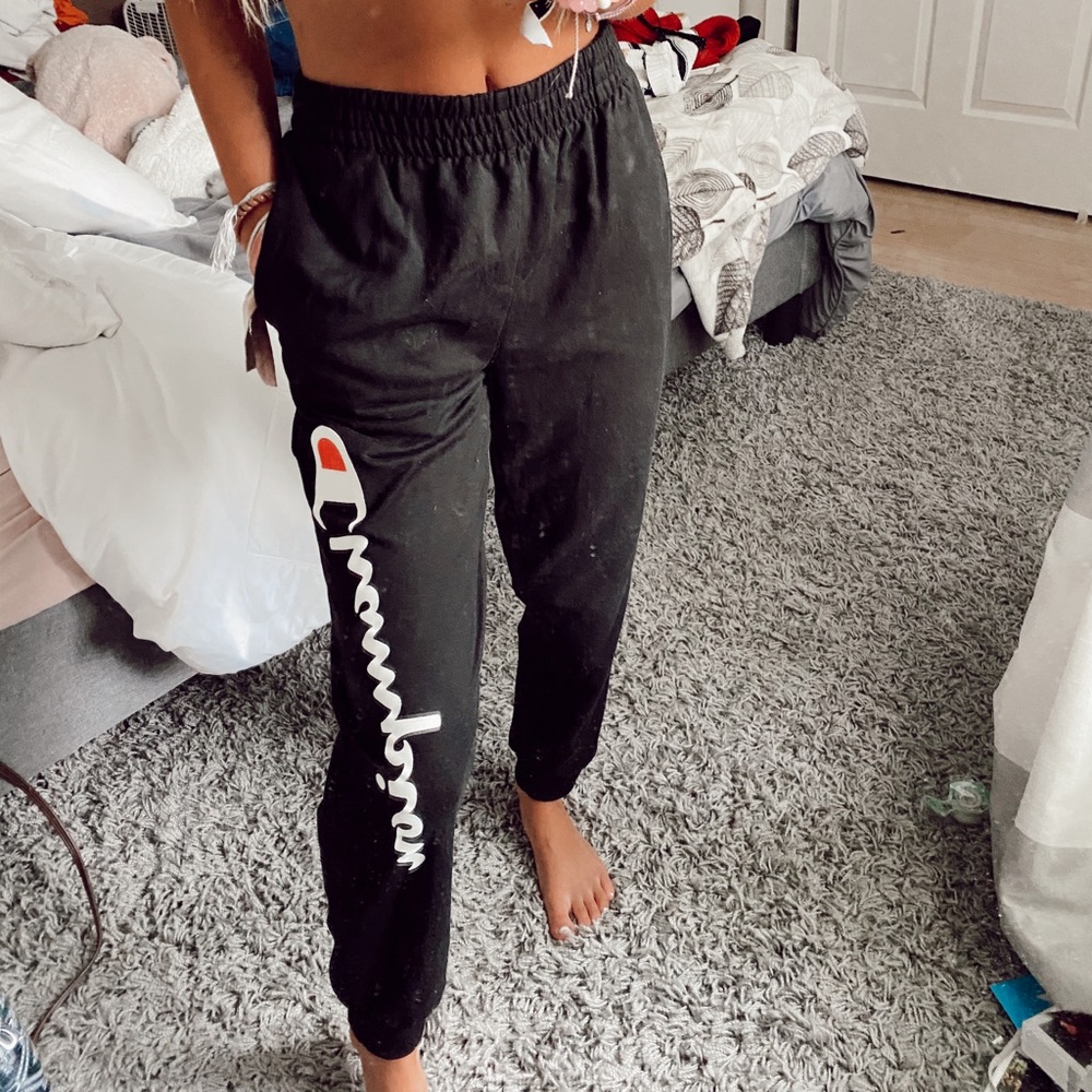 Champion black joggers